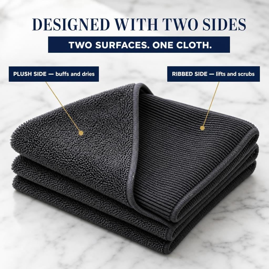 MiracleCloth XXL – Streak-Free Cleaning