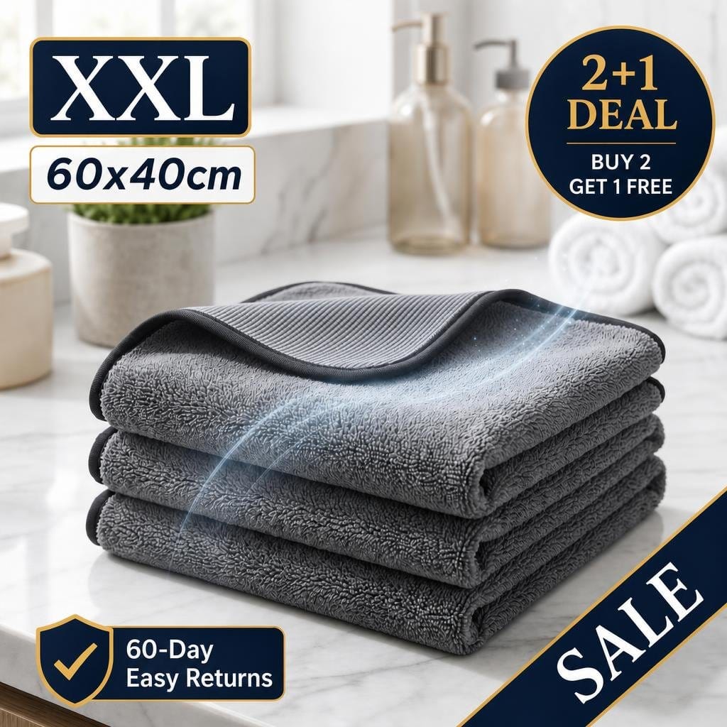 MiracleCloth XXL – Streak-Free Cleaning