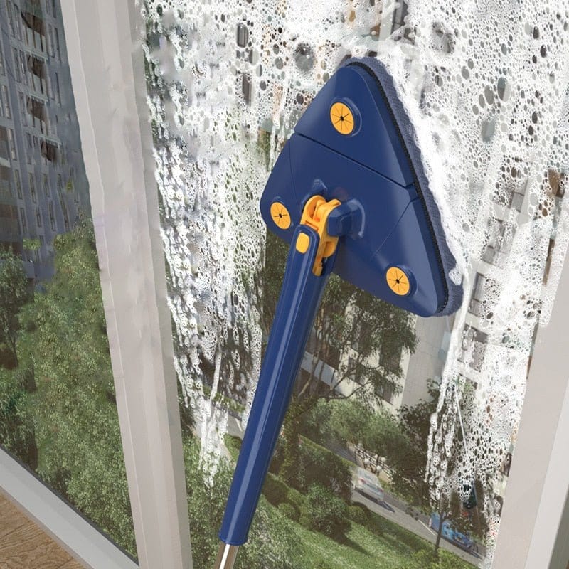 Triangular 360-Degree Cleaning Mop | Effortless Stain Removal