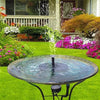 Solar-Powered Relaxation Fountain  - Perfect for Gardens