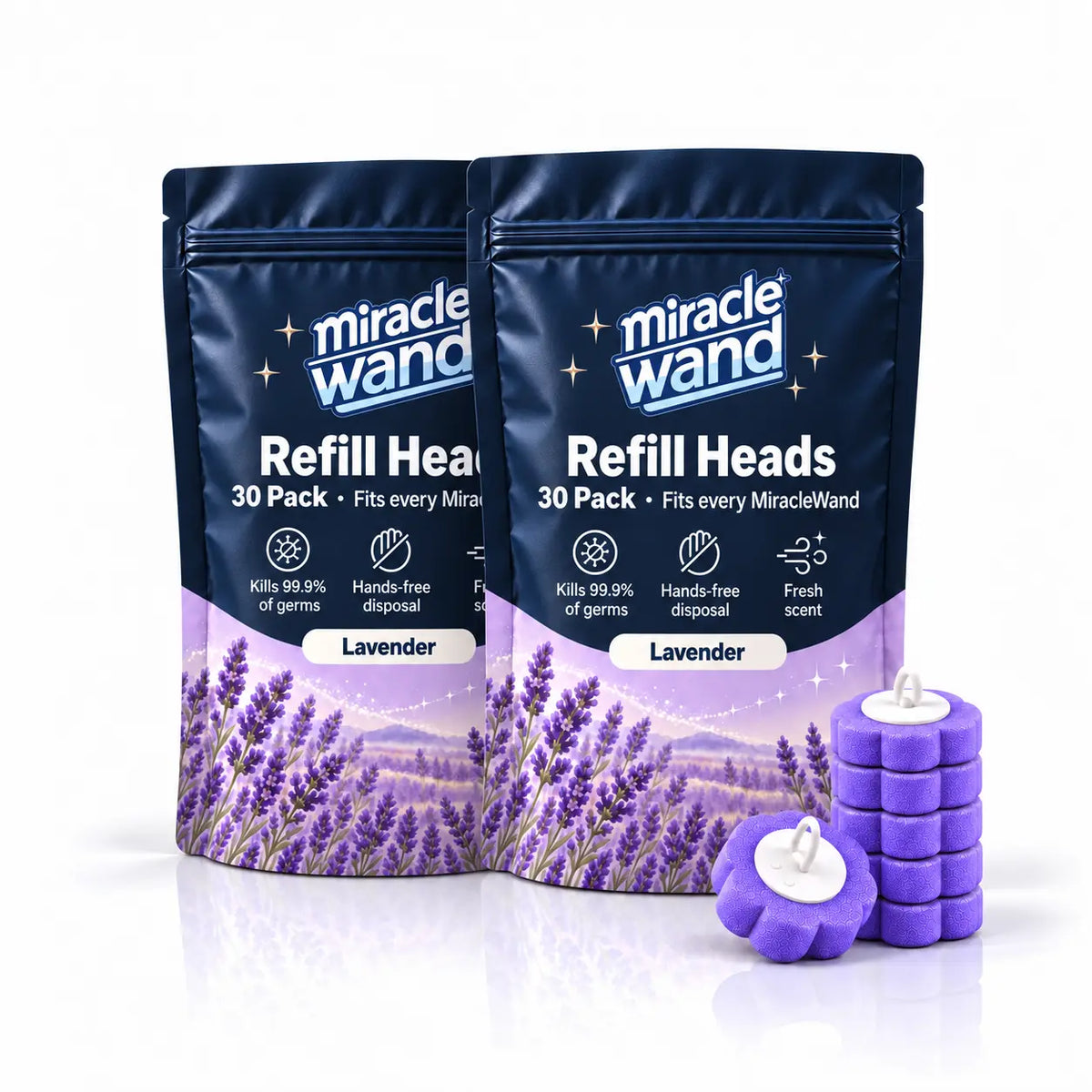 MiracleWand Refills - Lavender - 60 Refills