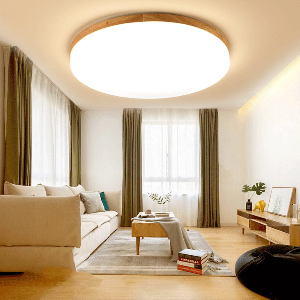 Minimalist Round LED Ceiling Light – Modern Elegance for Any Space