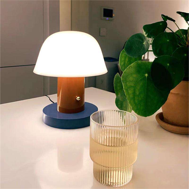 Mushroom Touch Lamp – Dimmable & Portable LED