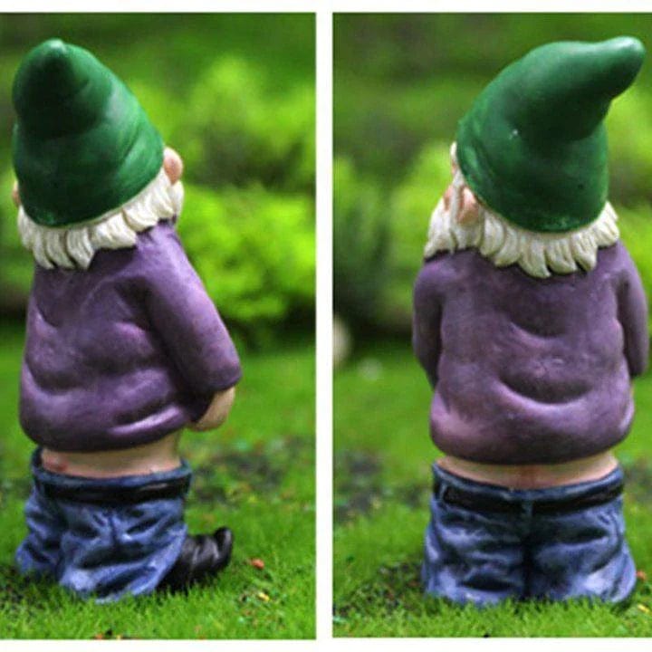 Handcrafted Drunken Garden Gnomes – 7 cm Unique Decor