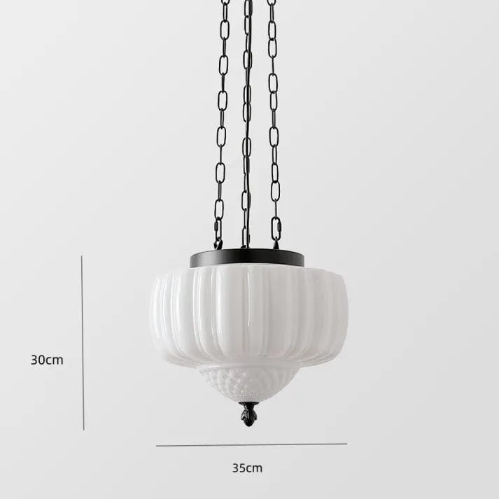 Modern White Minimalist Pendant Light - Sleek & Versatile Design