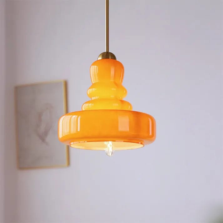 Bauhaus Gourd Glass Pendant Light – Timeless Elegance with a Playful Twist