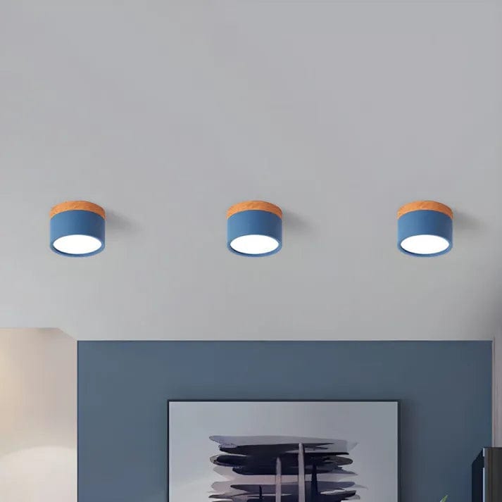 Nordic Cylinder LED Hallway Ceiling Lights - Minimalist Design