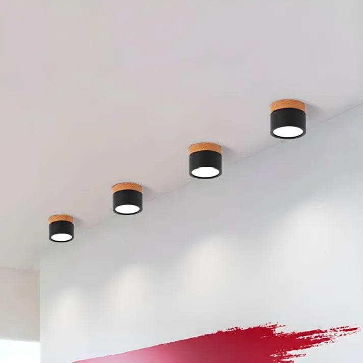 Nordic Cylinder LED Hallway Ceiling Lights - Minimalist Design