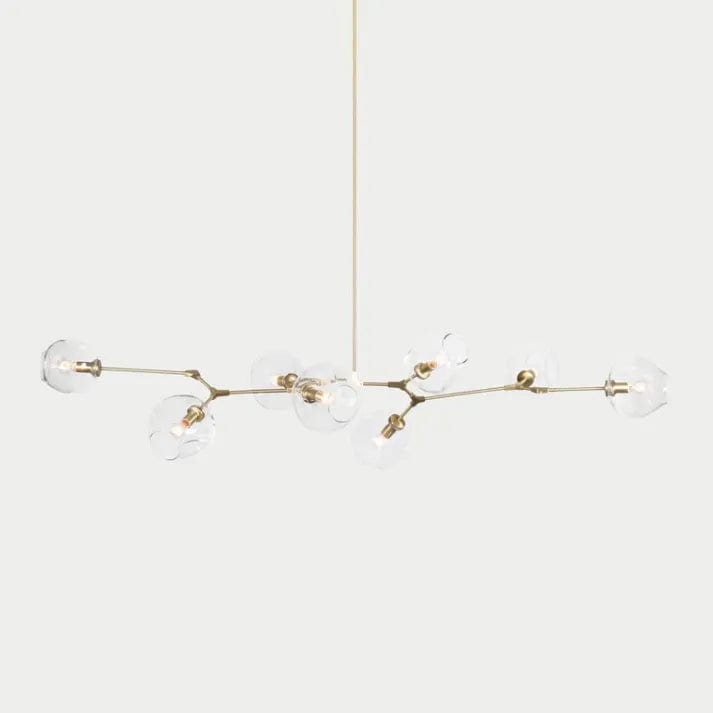 Bubble Glass Sputnik Chandelier – Modern Elegance