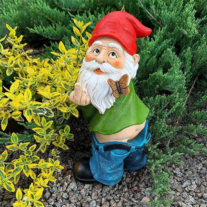 Charming Garden Gnome Statue for Indoor and Outdoor Decor