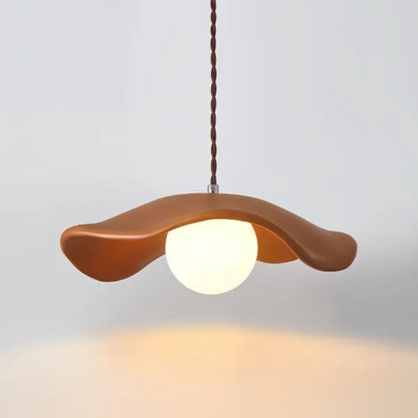 LotusGlow Pendant Light – Organic Elegance for Your Dining Space