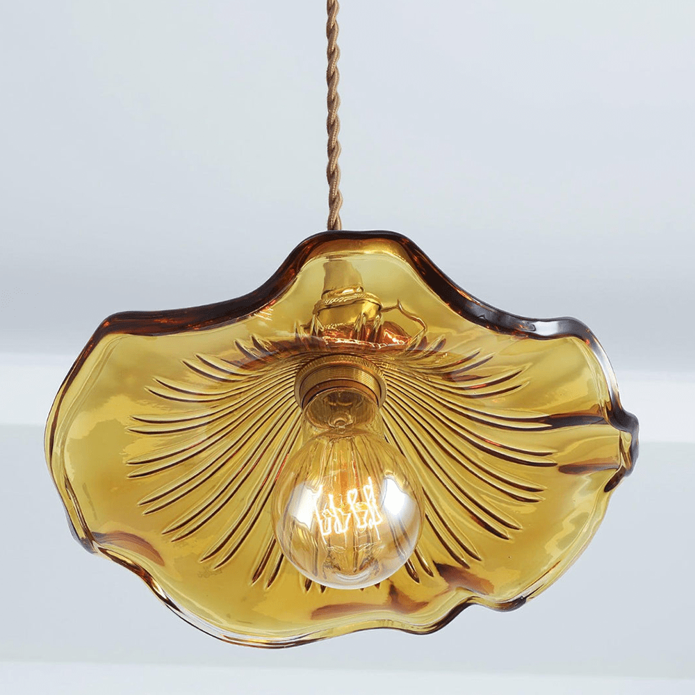 Blossom Glass Pendant – Elegant LED Ceiling Light