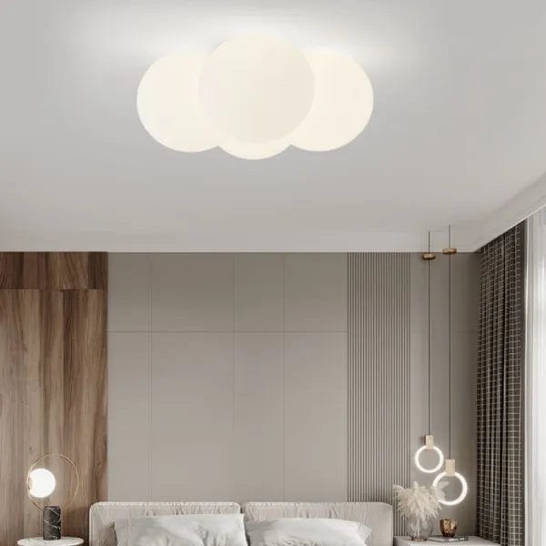 Modern Cloud Hardware Ceiling Lamp - Soft, Contemporary LED Lighting for Serene Spaces