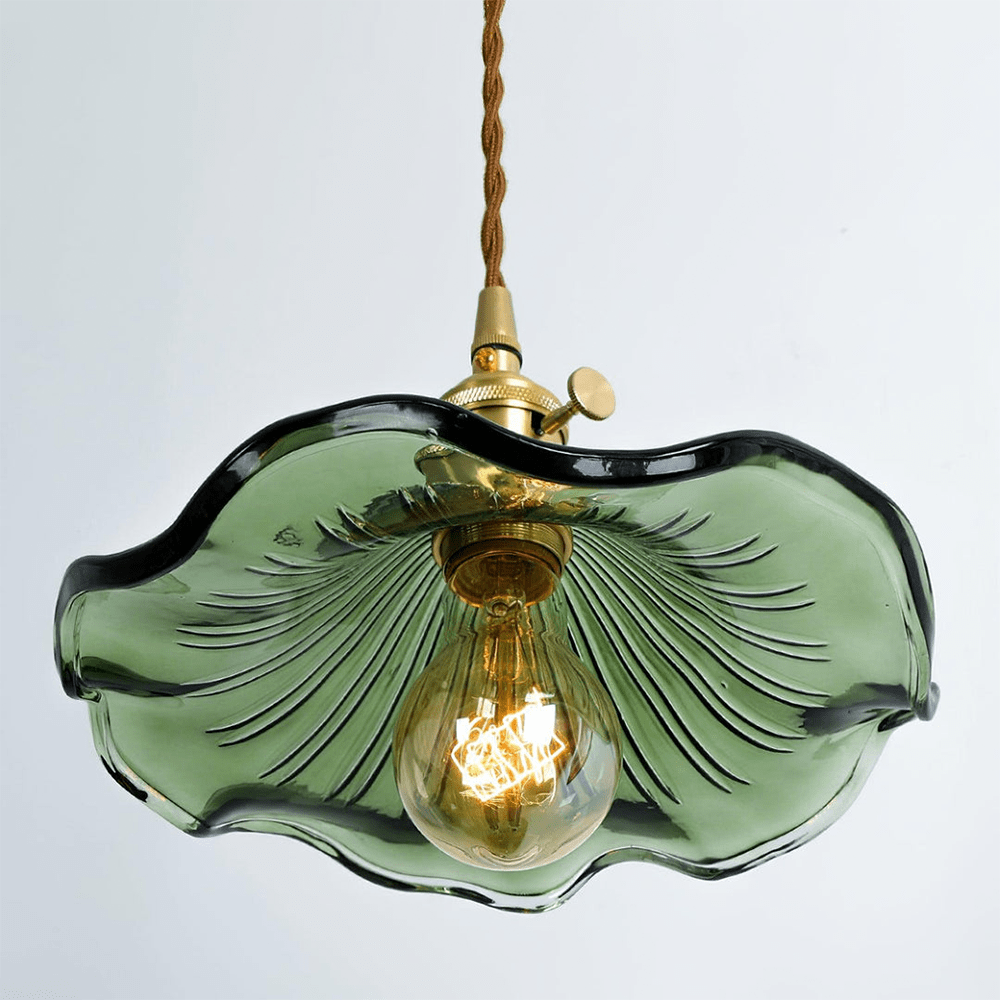 Blossom Glass Pendant – Elegant LED Ceiling Light