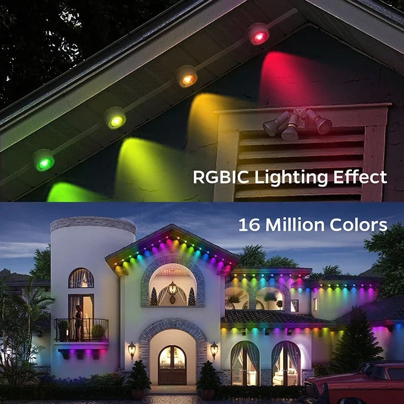 147ft 90-LED Waterproof RGB Roof Edge Lights