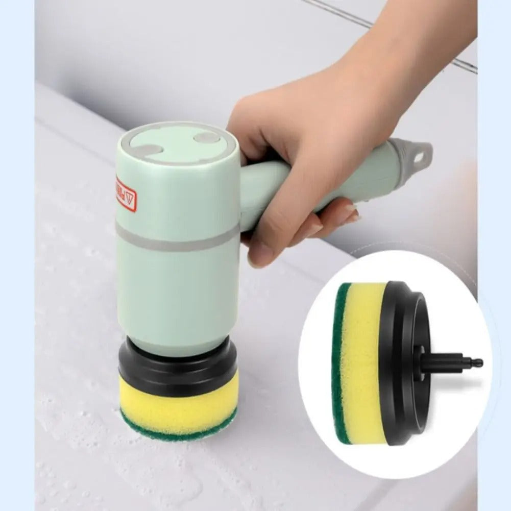 6-in-1 Electric Multi-Surface Cleaning Brush - Time-Saving Tool