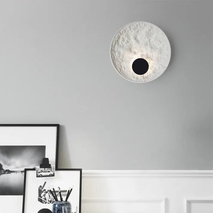 Round Moon Globe Wall Light – Modern LED Wall Sconce