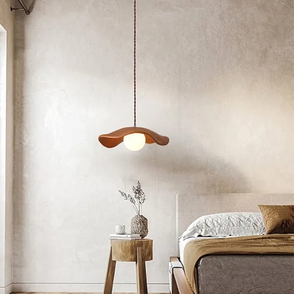 LotusGlow Pendant Light – Organic Elegance for Your Dining Space