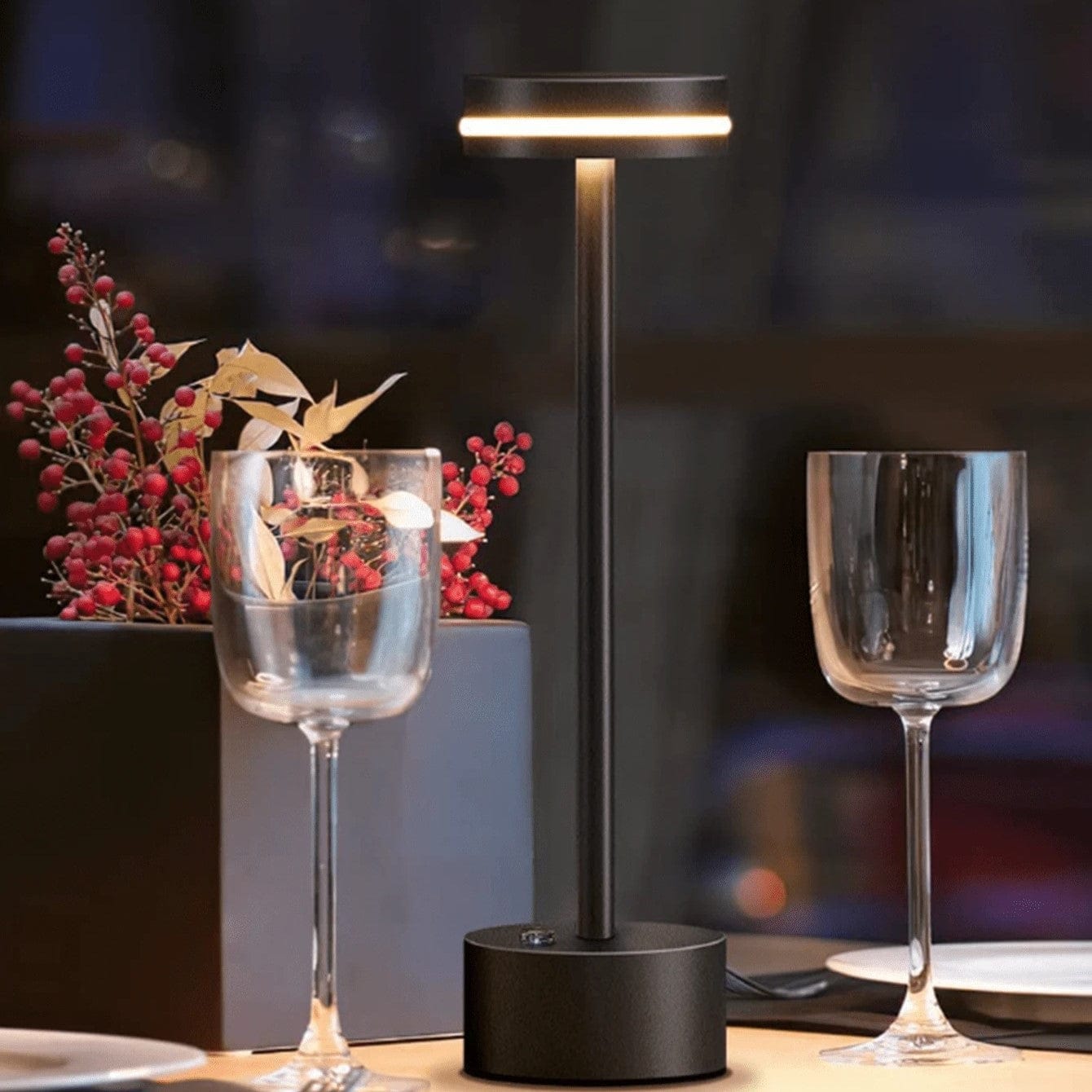 Cosmic Elegance Lamp –  Fully Dimmable LED Table Lamp