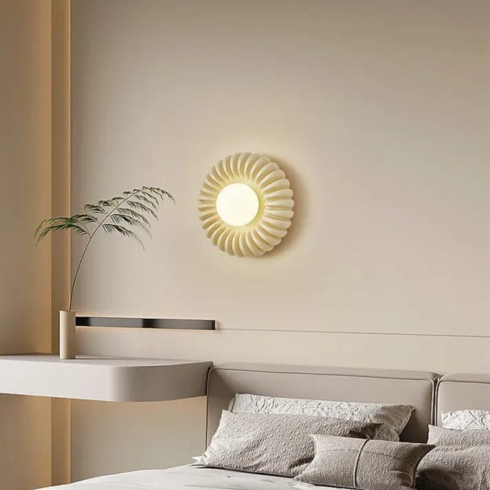 Modern Creative Resin Wall Light – Stylish Bedroom Lighting Fixture