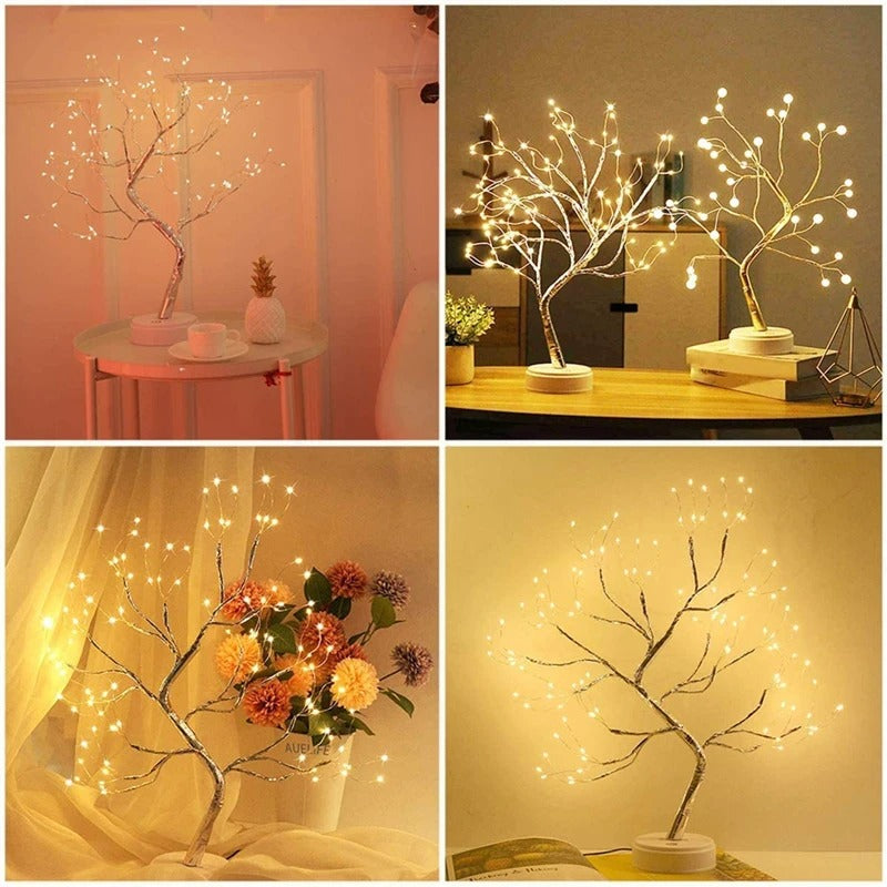 LED NIGHT LIGHT MINI CHRISTMAS TREE | DIY DECORATIVE LIGHTING