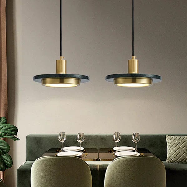 Modern Simple Marble Pendant Light - Minimalist Elegance for Contemporary Spaces