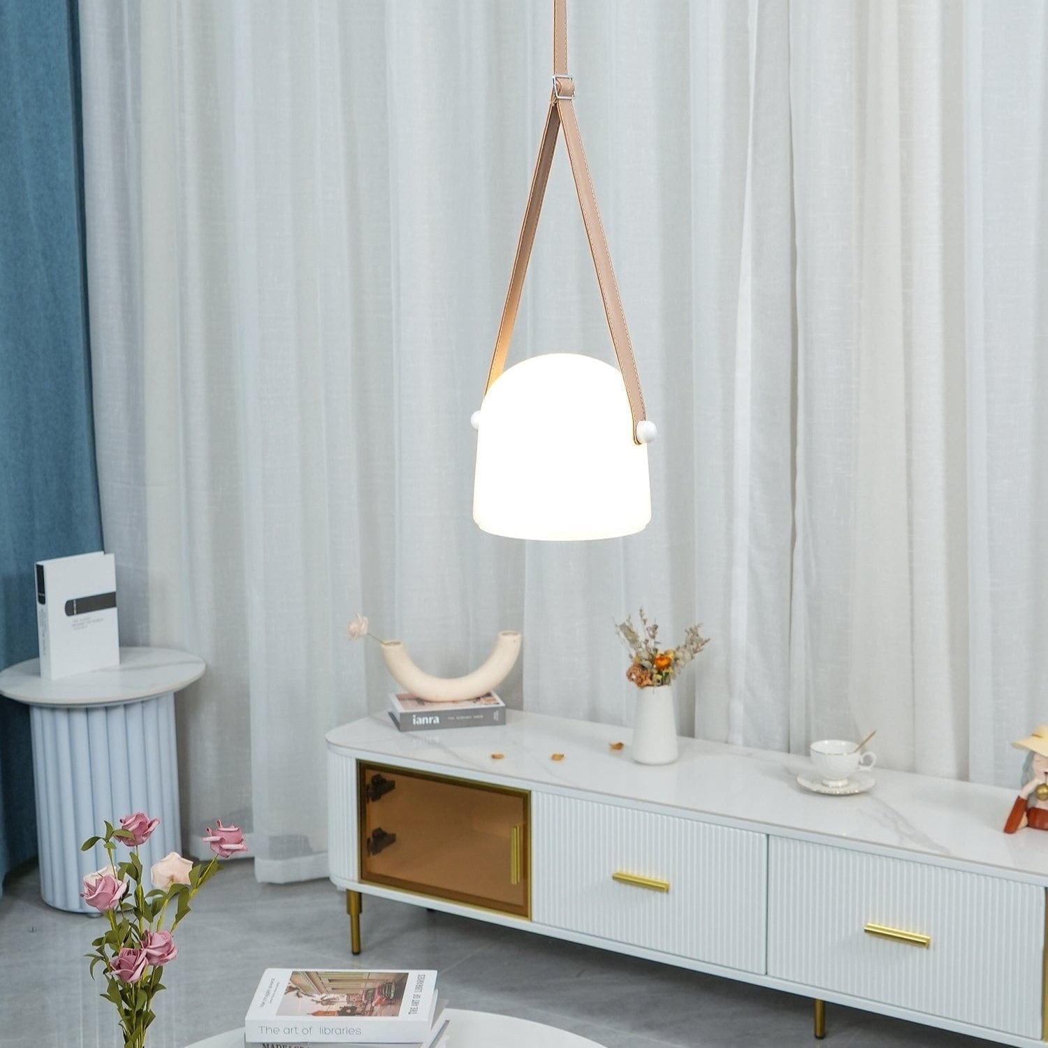 Mona Pendant Lamp - Minimalist Elegance with Soft Ambient LED Lighting