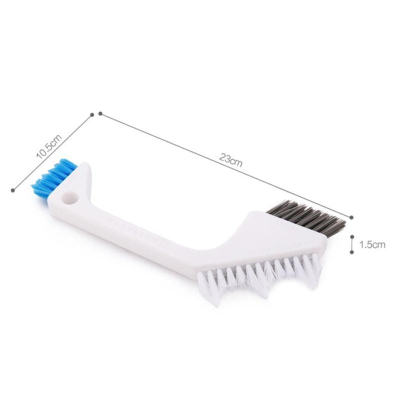 3-in-1 Grout Brush Cleaner – Deep Cleaning Tool for Grooves