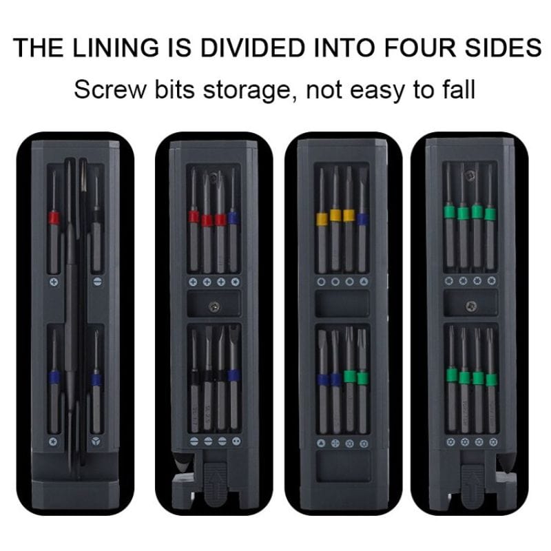 31-in-1 Precision Screwdriver Set – Versatile & Durable Tool Kit for Electronics | Lightweight & Efficient