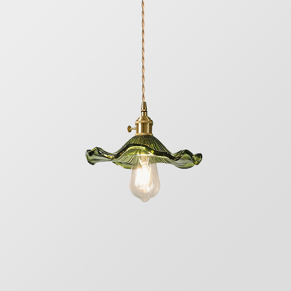 Blossom Glass Pendant – Elegant LED Ceiling Light