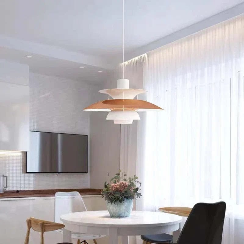 Morandi Modern Shade LED Hanging Lamp – Stylish & Sophisticated Lighting