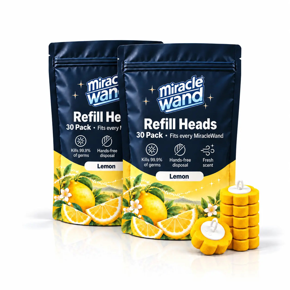 MiracleWand Refills - Lemon - 60 Refills