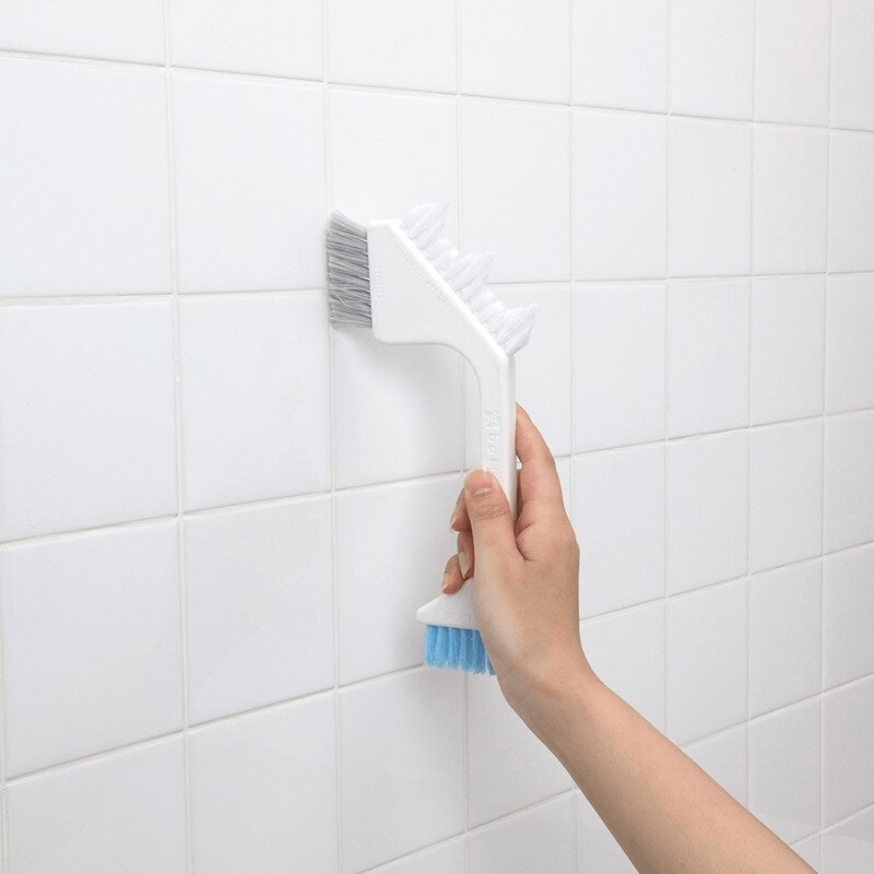 3-in-1 Grout Brush Cleaner – Deep Cleaning Tool for Grooves