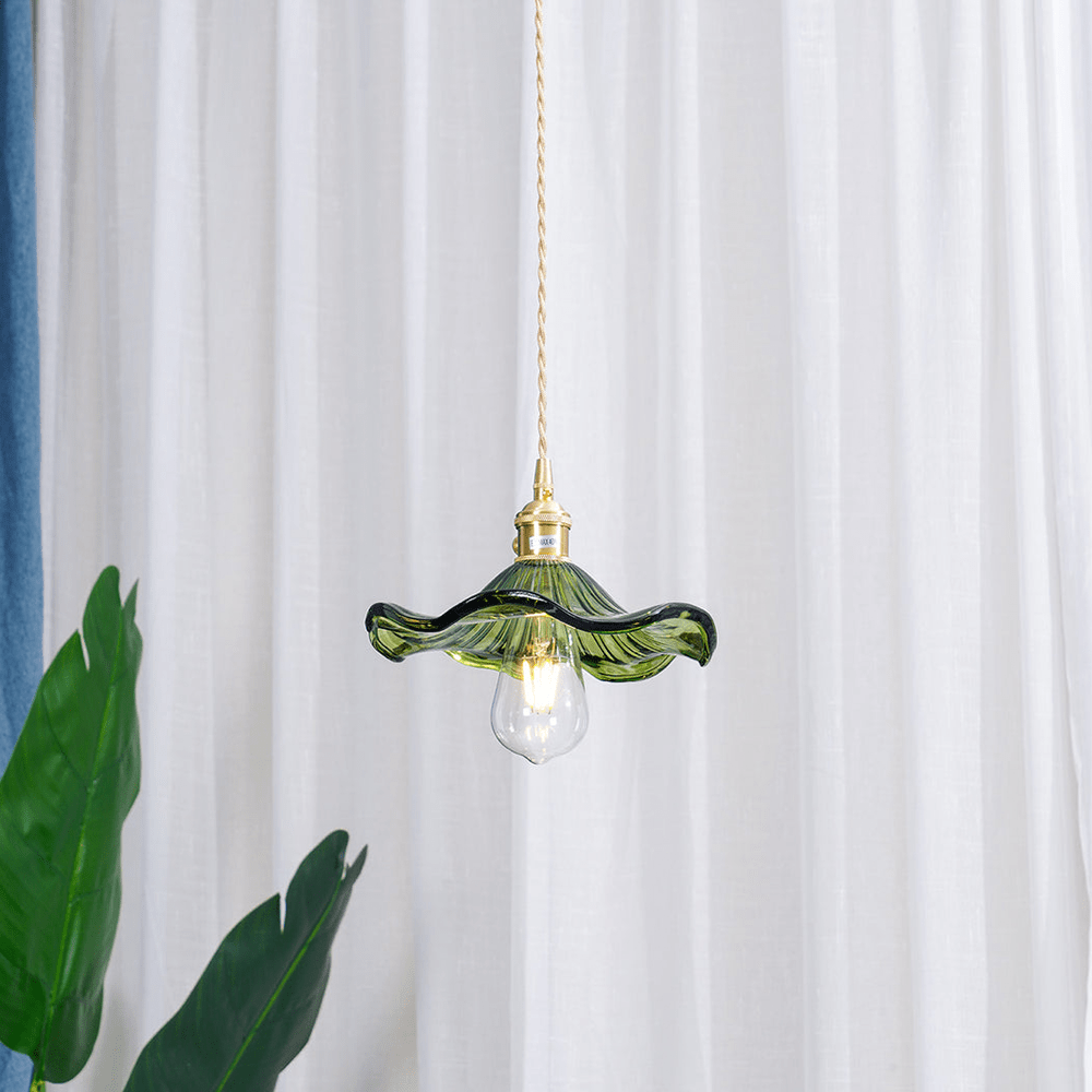 Blossom Glass Pendant – Elegant LED Ceiling Light