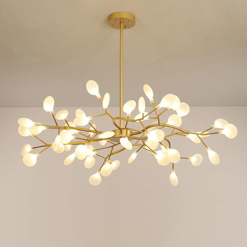 Simplicity Branched Firefly Chandelier - Modern Minimalist LED Fixture