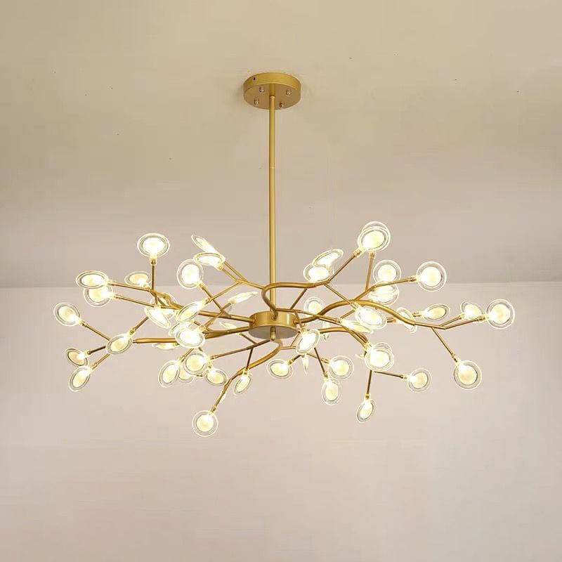 Simplicity Branched Firefly Chandelier - Modern Minimalist LED Fixture