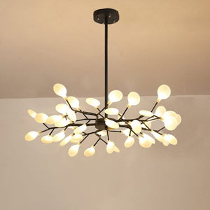 Simplicity Branched Firefly Chandelier - Modern Minimalist LED Fixture