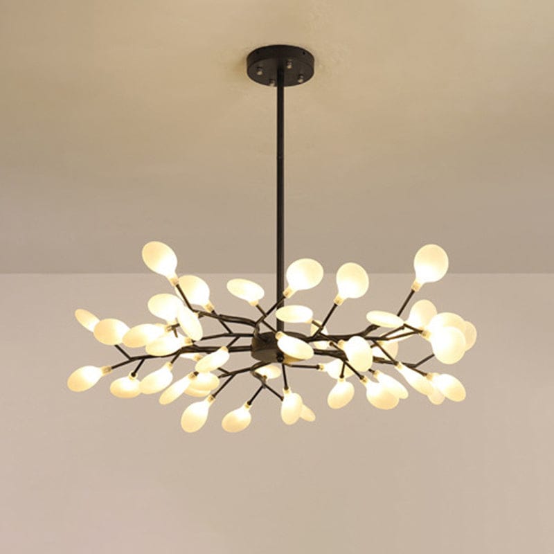 Simplicity Branched Firefly Chandelier - Modern Minimalist LED Fixture