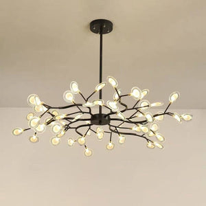 Simplicity Branched Firefly Chandelier - Modern Minimalist LED Fixture