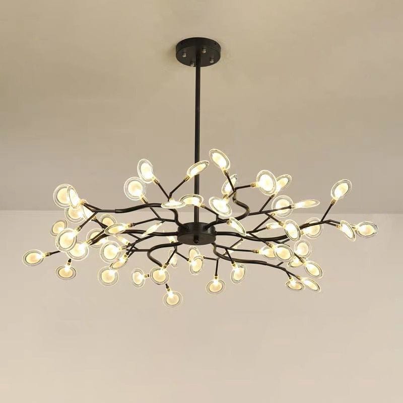 Simplicity Branched Firefly Chandelier - Modern Minimalist LED Fixture