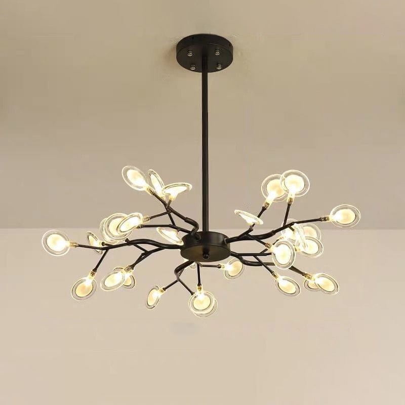 Simplicity Branched Firefly Chandelier - Modern Minimalist LED Fixture