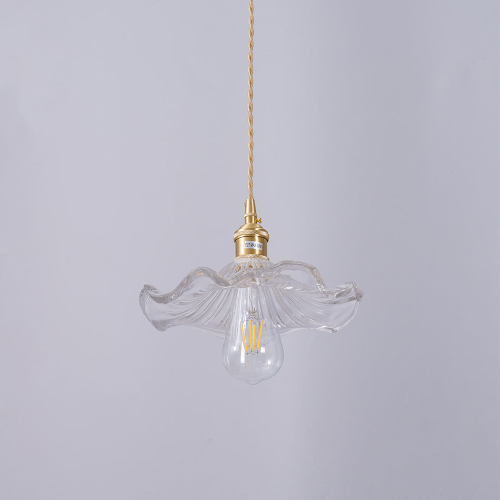 Blossom Glass Pendant – Elegant LED Ceiling Light