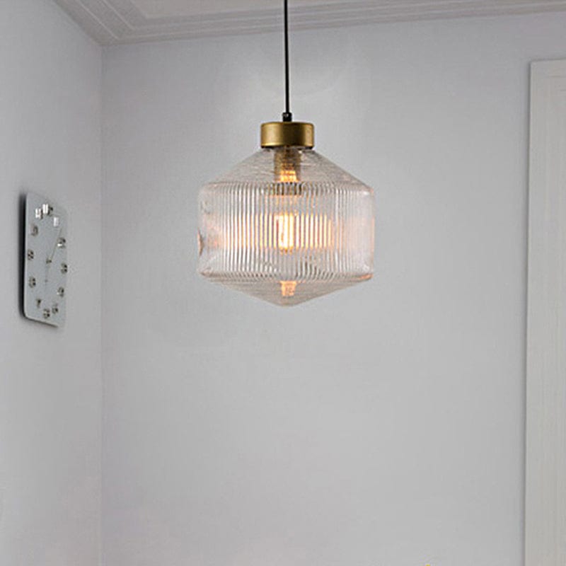 Modernism Drum Pendant Lamp - Chic Glass LED/Incandescent Fixture