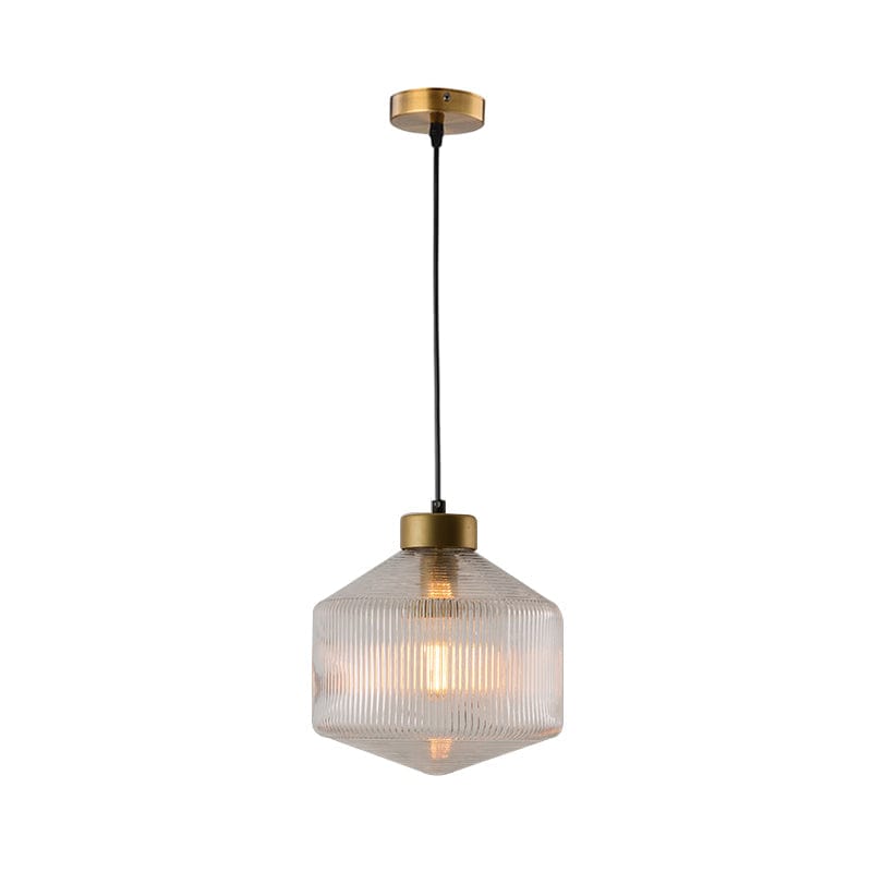 Modernism Drum Pendant Lamp - Chic Glass LED/Incandescent Fixture