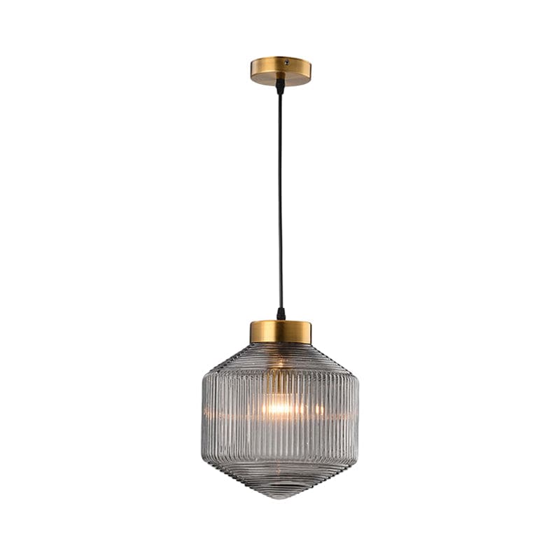 Modernism Drum Pendant Lamp - Chic Glass LED/Incandescent Fixture