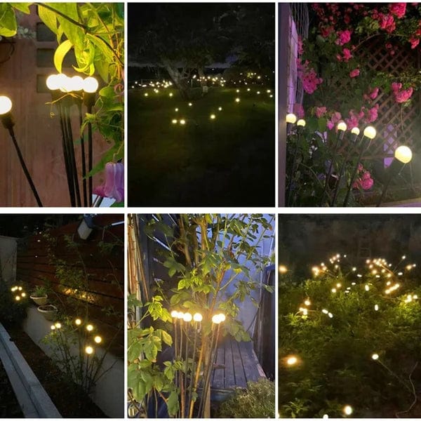 Solar Starburst Outdoor Lights – Romantic Garden Decor