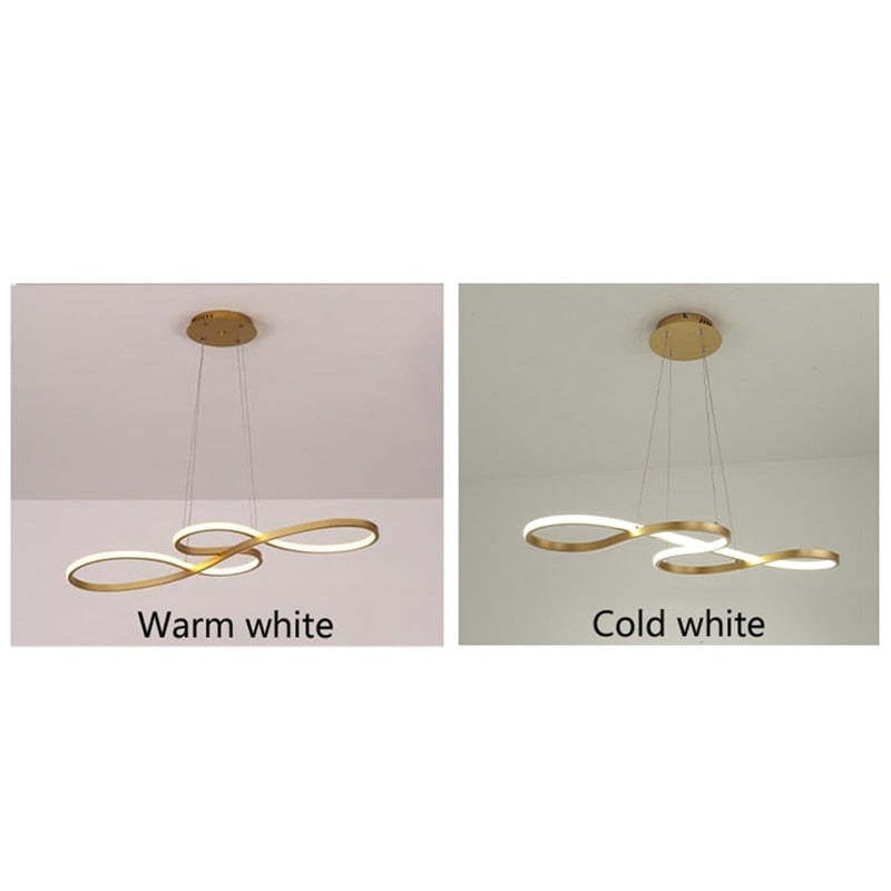 Musical Note Shaped Pendant Light - Elegant LED Design