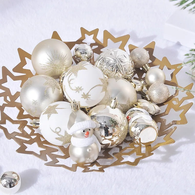 70-Piece Christmas Ball Ornament Set