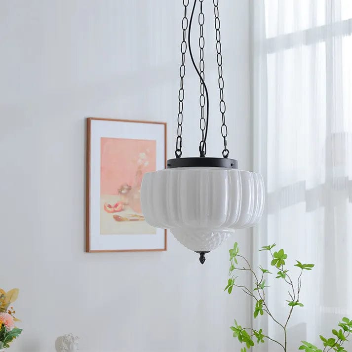 Modern White Minimalist Pendant Light - Sleek & Versatile Design