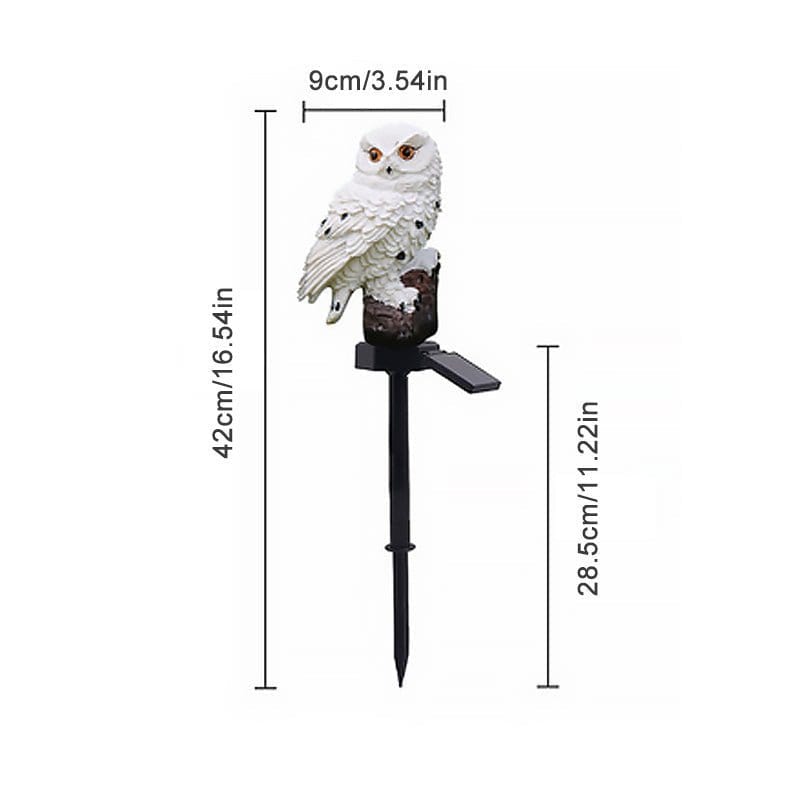 Solar-Powered Eagle Garden Light – Automatic Day/Night Operation